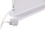 DKD Home Decor Espejo LED de Cristal Blanco con Control Táctil
