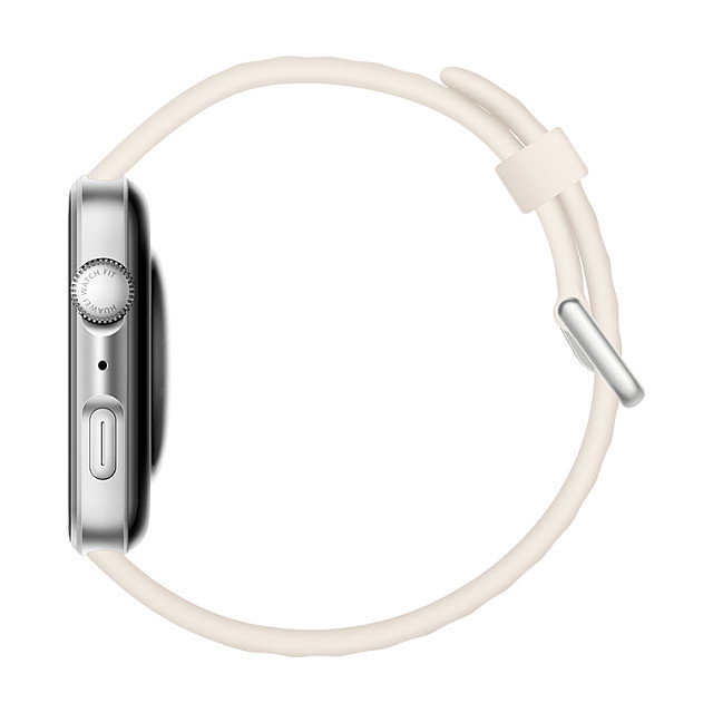 HUAWEI Seiya-B19F Watch Fit 4 Smartwatch Correa Blanca Fluoroelastómero 4,62 cm AMOLED Pantalla Táctil GPS Carga Magnética 5 ATM Resistencia al Agua