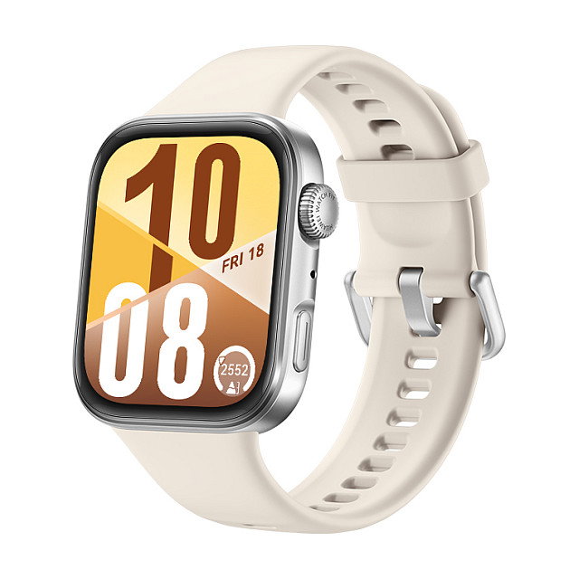 HUAWEI Seiya-B19F Watch Fit 4 Smartwatch Correa Blanca Fluoroelastómero 4,62 cm AMOLED Pantalla Táctil GPS Carga Magnética 5 ATM Resistencia al Agua