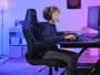Trust GXT 703B Riye Silla Gaming Negro, Azul