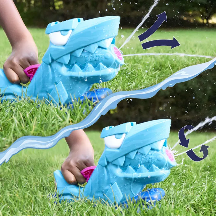 Nerf Super Soaker Hop & Chomp SOA, Pistola de Agua con Mandíbula Articulada y Conexión para Manguera de Jardín, Juguete para Niños a Partir de 3 Años, Referencia HASG21485L0