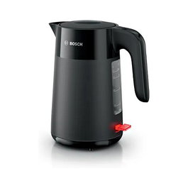 Bosch TWK2M163 MyMoment Hervidor de Agua Eléctrico, 1.7 Litros, 2400 W, Negro, con Indicador de Nivel y Protección contra Sobrecalentamiento