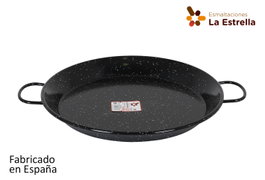 La Estrella Paellera Valenciana 36 cm Jaspeada Rac (8 Unidades)