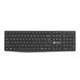 Natec Squid Set de teclado y ratón inalámbricos negro