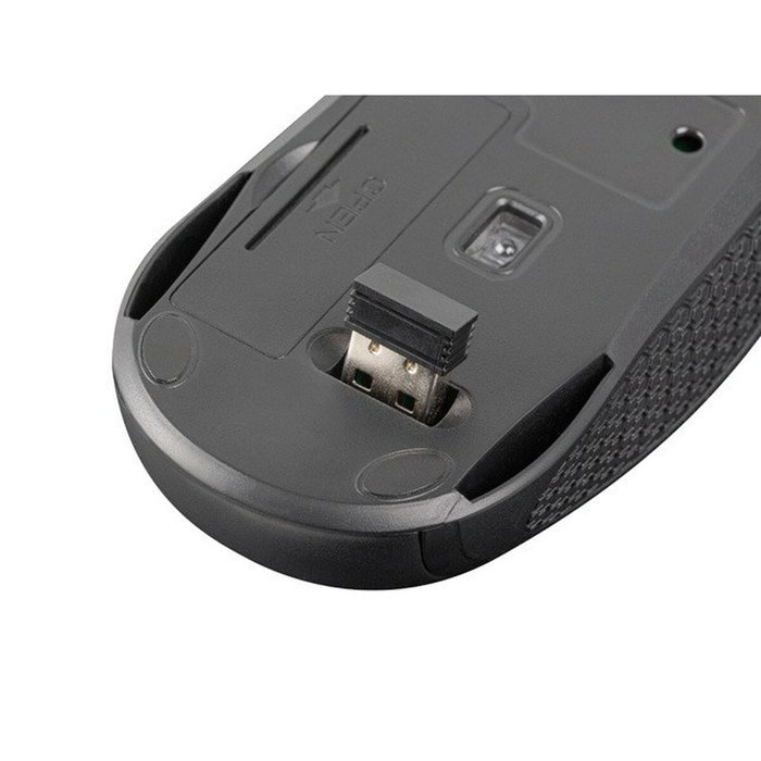 Natec Squid Set de teclado y ratón inalámbricos negro