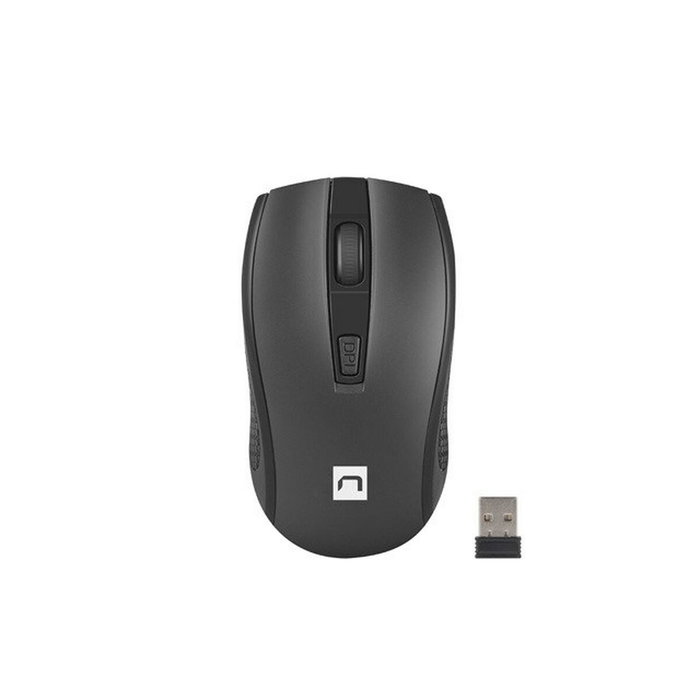 Natec Squid Set de teclado y ratón inalámbricos negro