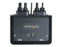 StarTech.com C2-H46-UAC-CBL-KVM Interruptor KVM 4K Ultra HD Negro