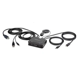 StarTech C2-H46-UAC-CBL-KVM Interruptor KVM KVM - Negro