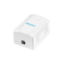 Logilink Caja de Superficie RJ45 Cat. 6A Apantallada 10 Gigabit Ethernet PoE/PoE+