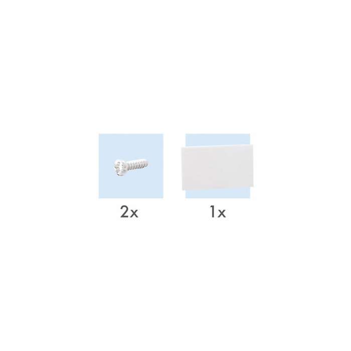 Logilink Caja de superficie cat.6a con 1 conector RJ45 blindado, blanco