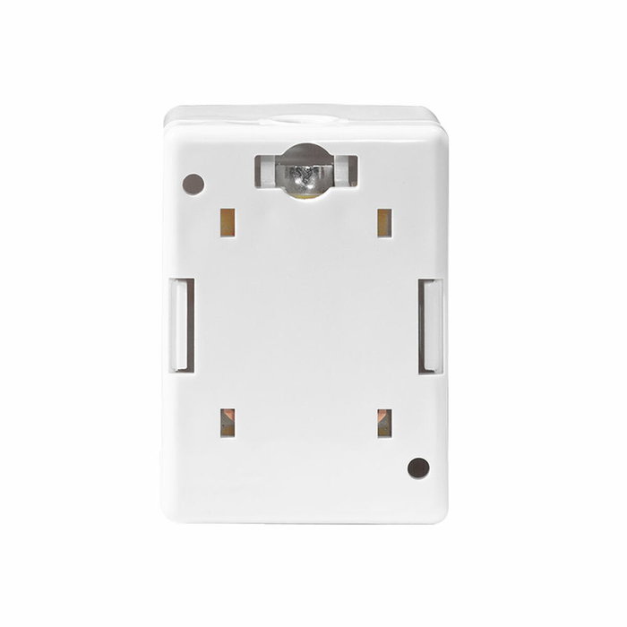 Logilink Caja de superficie cat.6a con 1 conector RJ45 blindado, blanco