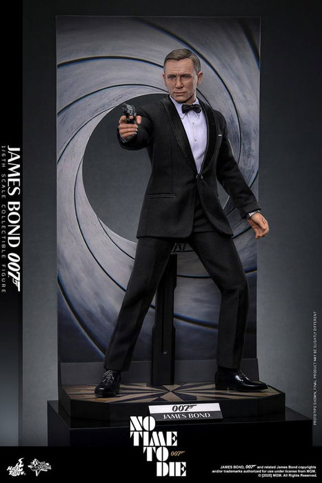 Hot Toys James Bond Figura Movie Masterpiece 1/6 Sin tiempo para morir 30 cm