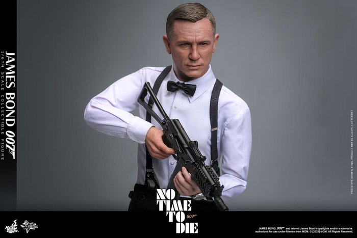 Hot Toys James Bond Figura Movie Masterpiece 1/6 Sin tiempo para morir 30 cm
