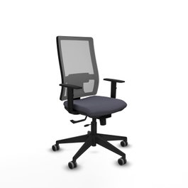 PIQUERAS Y CRESPO Silla de oficina Horna Sincro/Traslack Gris