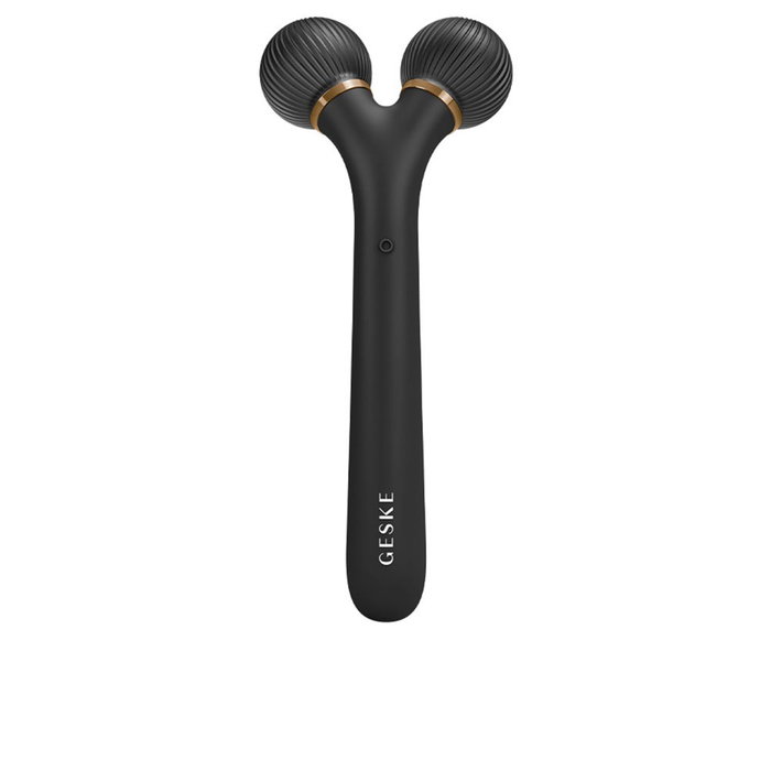 Geske - Rodillo Facial Sónico 4 en 1 con Smart App Guided y Skin Scan IA para Masaje, Tonificación y Reafirmación - Negro - 1 Unidad