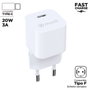 Muvit For Change Cargador de Pared BiooFnix 20W USB-C MCACC0048