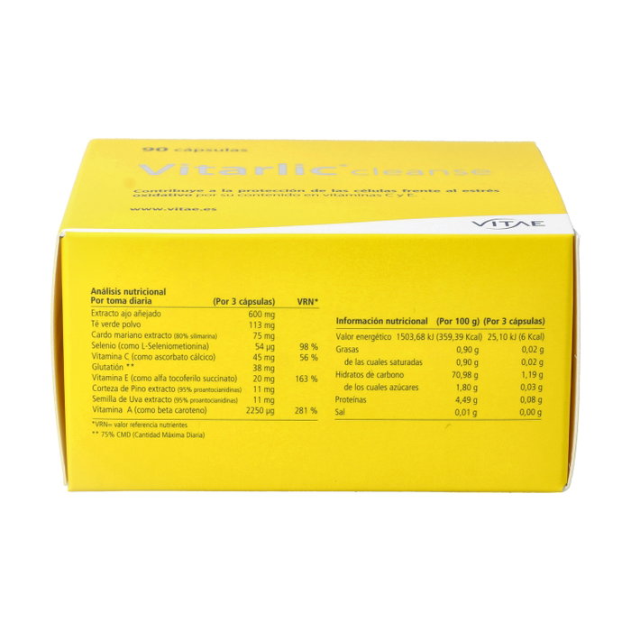 Vitae Vitarlic Cleanse 90 cápsulas