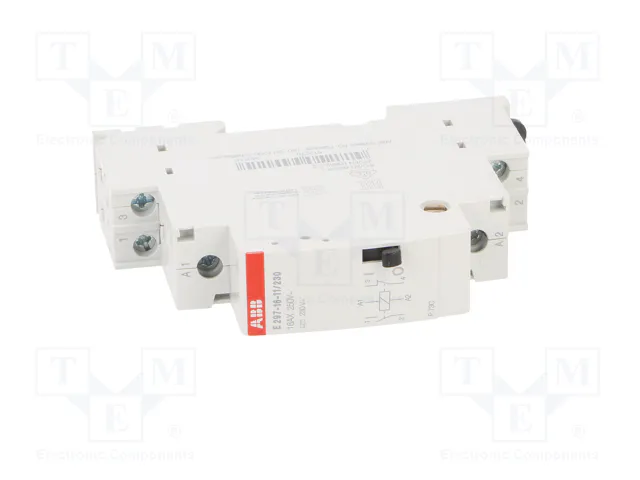 ABB E297 Relé de instalación monoestable 230VAC NC + NA ABB E297 Relé de instalación monoestable 230VAC NC + NA