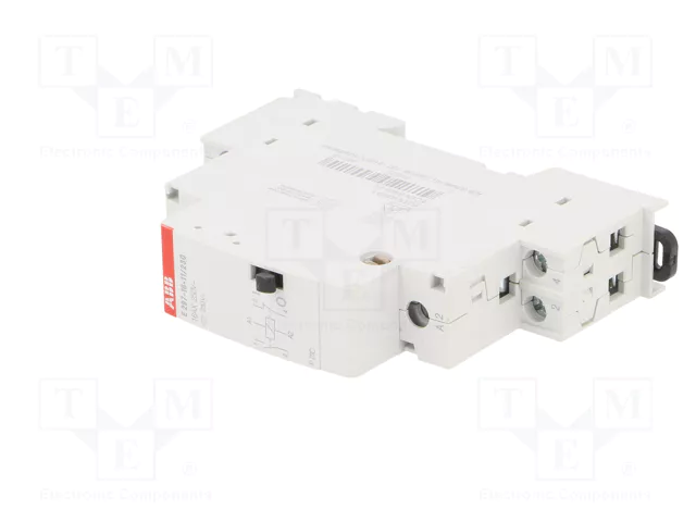 ABB E297 Relé de instalación monoestable 230VAC NC + NA ABB E297 Relé de instalación monoestable 230VAC NC + NA