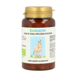 Ecolactis Leche de Yegua Liofilizada Ecológica, 90 cápsulas de 500 mg