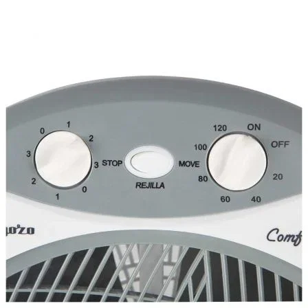 Orbegozo 17426 Ventilador de Suelo Box Fan BF 1030, 45W, Aspas 30cm, 3 Velocidades, Temporizador 2h, Silencioso, Portátil Orbegozo 17426 Ventilador de Suelo Box Fan BF 1030, 45W, Aspas 30cm, 3 Velocidades, Temporizador 2h, Silencioso, Portátil