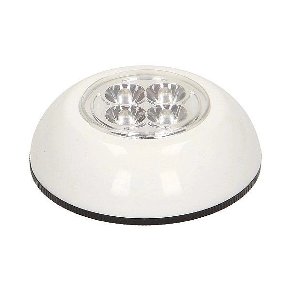 ORNO Lampara LED LA-3 6000K, Blanco Frio, Funciona con 3 Pilas AAA (No Incluidas)