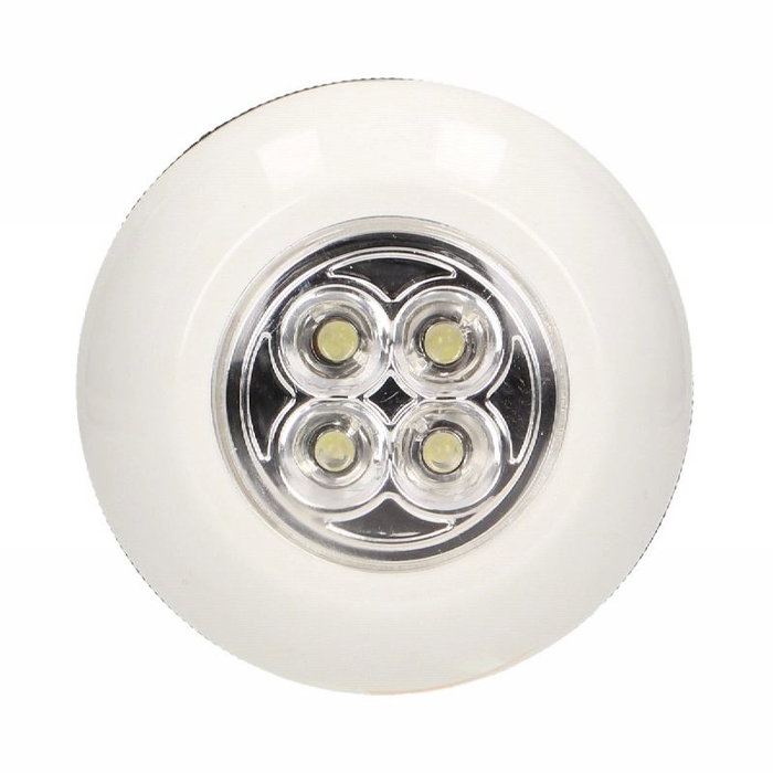 ORNO Lampara LED LA-3 6000K, Blanco Frio, Funciona con 3 Pilas AAA (No Incluidas)