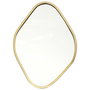 Home Deco Factory Espejo Rombo Lounge Dorado 34x25 cm