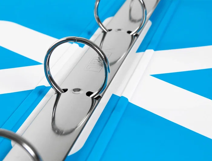 Antartik Carpeta de anillas A4 4/25 mm Roja