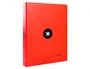 Antartik Carpeta de anillas A4 4/25 mm Roja