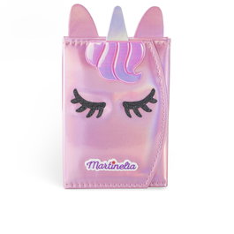 Martinelia Neceser Pequeño Unicornio 31107 con Maquillaje Infantil para Niñas - Sombras, Cremas, Coloretes y Bálsamos Labiales