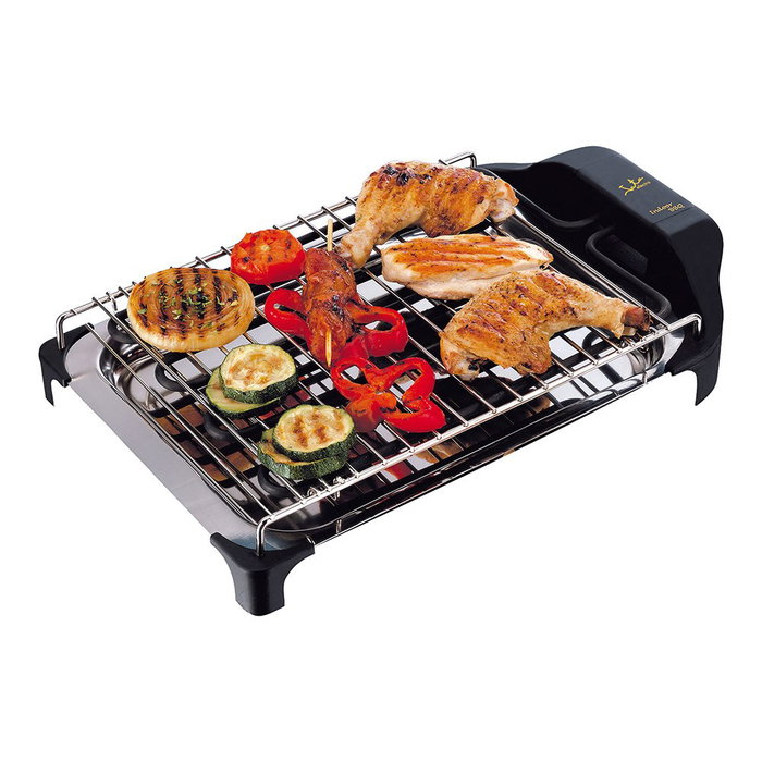 Jata Hogar Barbacoa eléctrica 2400 W Acero inoxidable 42 x 26 x 7 cm Jata Hogar Barbacoa eléctrica 2400 W Acero inoxidable 42 x 26 x 7 cm