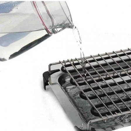Jata Hogar Barbacoa eléctrica 2400 W Acero inoxidable 42 x 26 x 7 cm