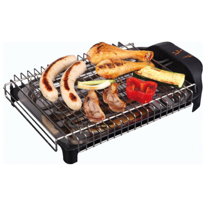 Jata Barbacoa Eléctrica BQ101 de 2400 W en Acero Inoxidable Jata Barbacoa Eléctrica BQ101 de 2400 W en Acero Inoxidable