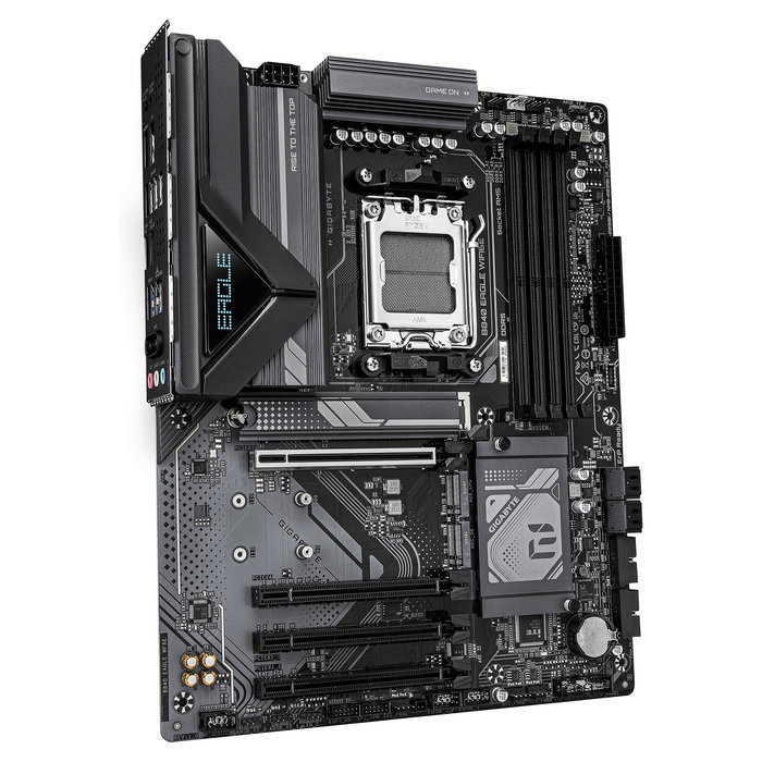 Gigabyte WF6E Placa Base ATX AMD B840 Zócalo AM5 DDR5 Wi-Fi 6E para Procesadores AMD Ryzen 7000/8000/9000 Gigabyte WF6E Placa Base ATX AMD B840 Zócalo AM5 DDR5 Wi-Fi 6E para Procesadores AMD Ryzen 7000/8000/9000