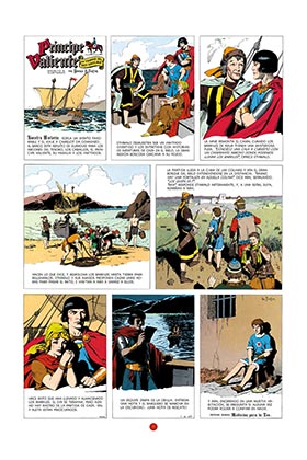 Tebeos Dolmen Editorial S.L. Príncipe Valiente 1963 - 1964