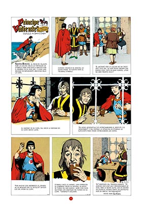 Tebeos Dolmen Editorial S.L. Príncipe Valiente 1963 - 1964