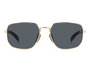 David Beckham DB-7121GS-RHLIR Gafas de sol doradas con cristal gris