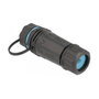 DeLOCK Acoplador de cable RJ45 hembra a RJ45 hembra Cat.6A impermeable Negro