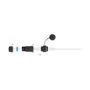 DeLOCK Acoplador de cable RJ45 hembra a RJ45 hembra Cat.6A impermeable Negro