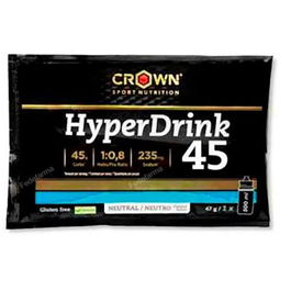 CROWN SPORT NUTRITION Bebida Deportiva 45 1 Sobre X 47 Gr Neutro