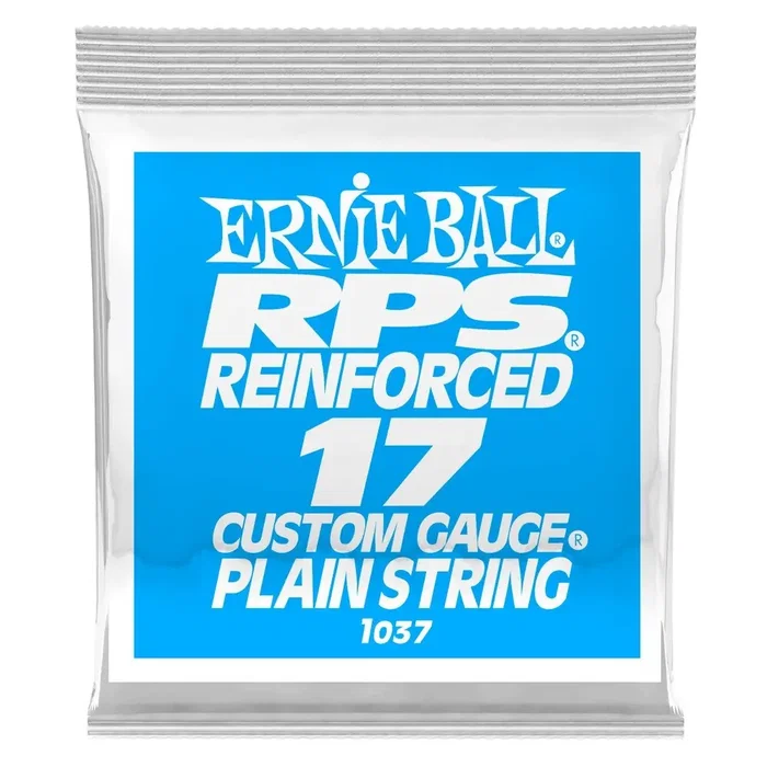 Ernie Ball Cuerda Eléctrica Reinforced Plana 017 (Set de 6) (Set de 6)
