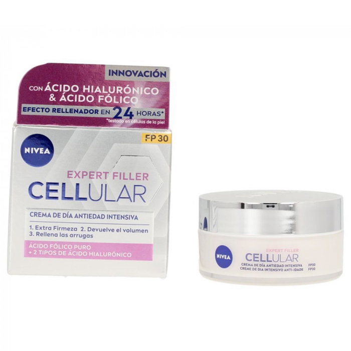 Nivea CELLULAR FILLER Hialurónico & Fólico Crema Día SPF30