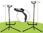 Soporte Universal Boston Guitarra Metal Plegable Negro