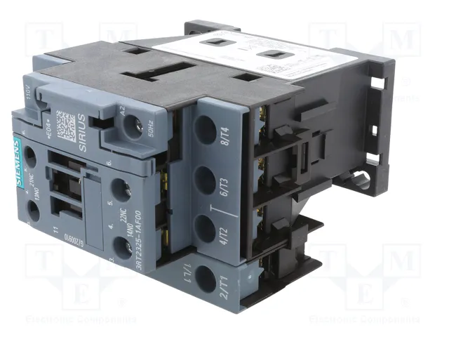 SIEMENS 3RT2325-1AF00 Contactor 4-polar 110VAC SIEMENS 3RT2325-1AF00 Contactor 4-polar 110VAC
