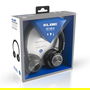 Elbe ABT-590-N Auriculares Bluetooth Diadema Negros Plegables con Micrófono