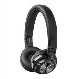 Elbe ABT-590-N Auriculares Bluetooth Diadema Negros Plegables con Micrófono