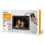 Denver Frameo PFF-1012 - Marco digital, 10.1 pulgadas, pantalla IPS táctil 1280x800, 16 GB, WiFi, USB-C, color negro