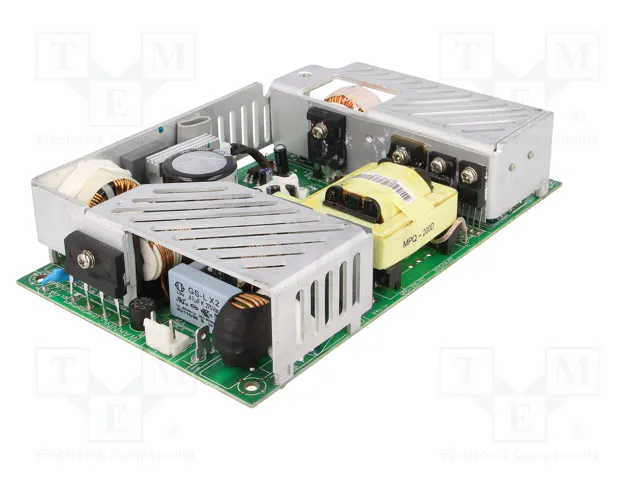MEAN WELL MPQ-200D Alimentador de impulso abierto 200W de 4 salidas