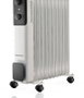 DAEWOO Radiador de aceite 11 elementos 2500W - 3 niveles - blanco/negro